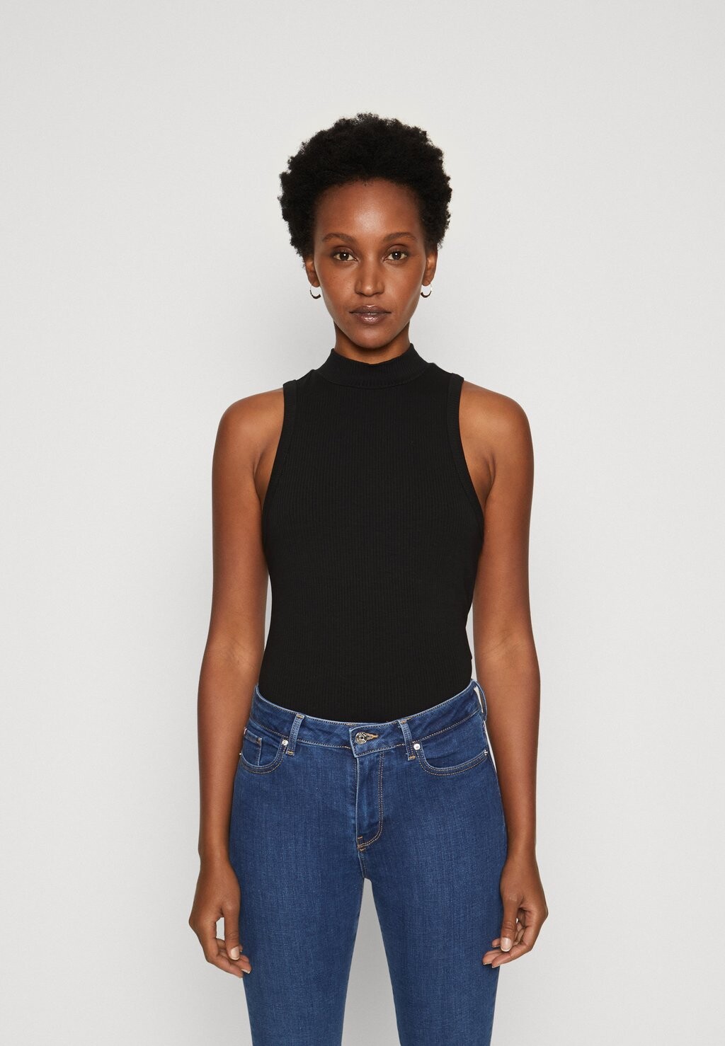 

Топ MOCK TANK Tommy Hilfiger, цвет black