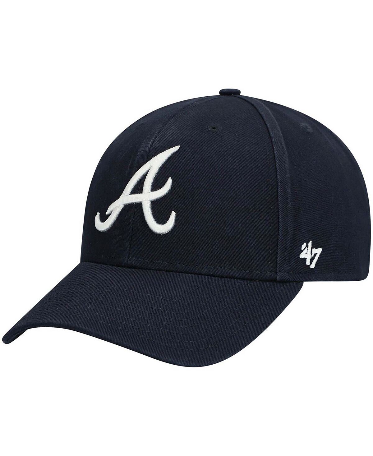 

Мужская темно-синяя регулируемая кепка Atlanta Braves Legend MVP '47 Brand