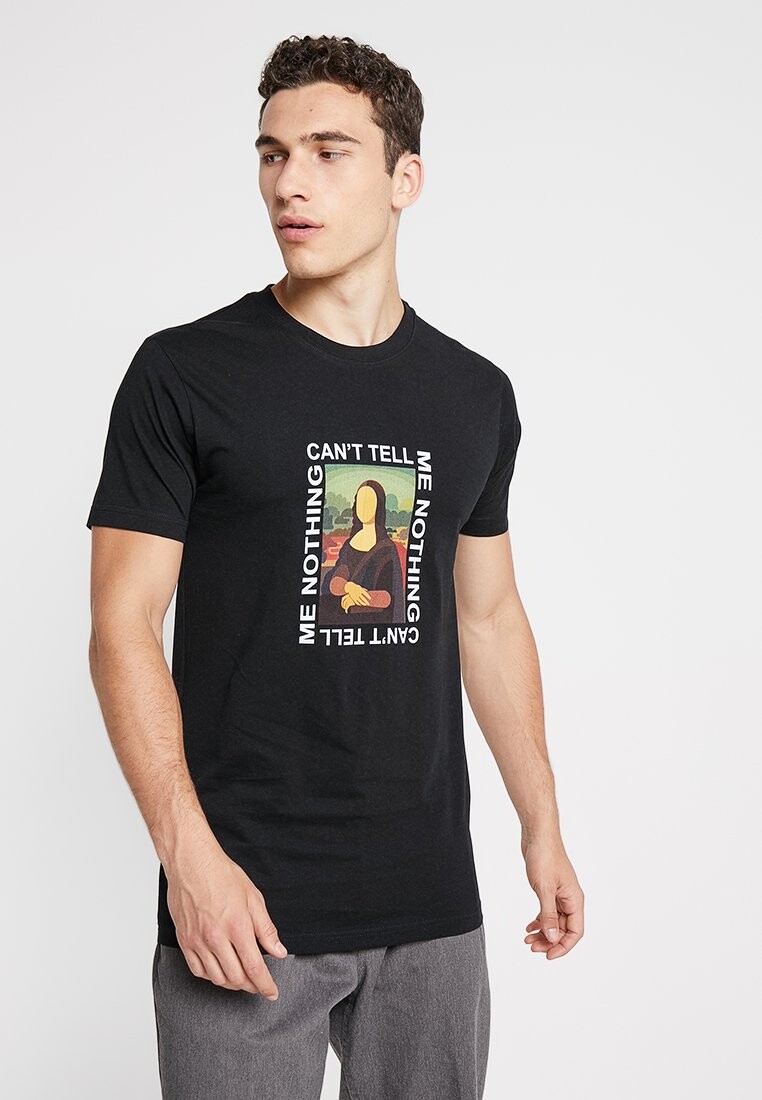 

Футболка с принтом Mister Tee, черный