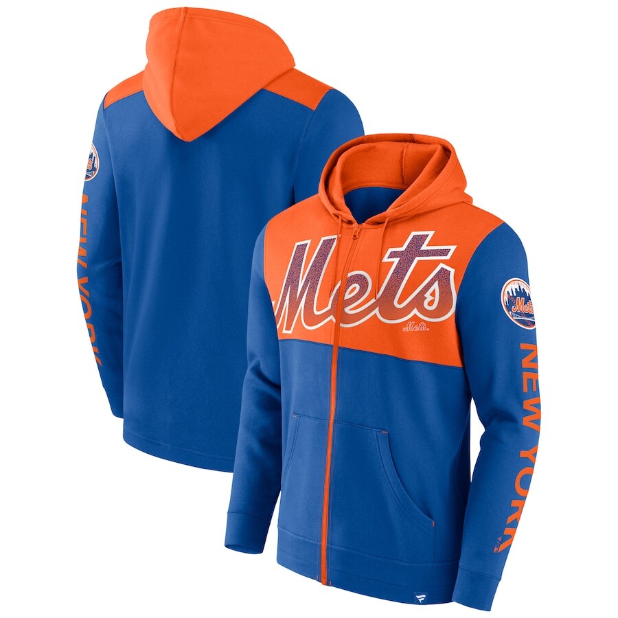 

Толстовка на молнии Fanatics Branded New York Mets, роял