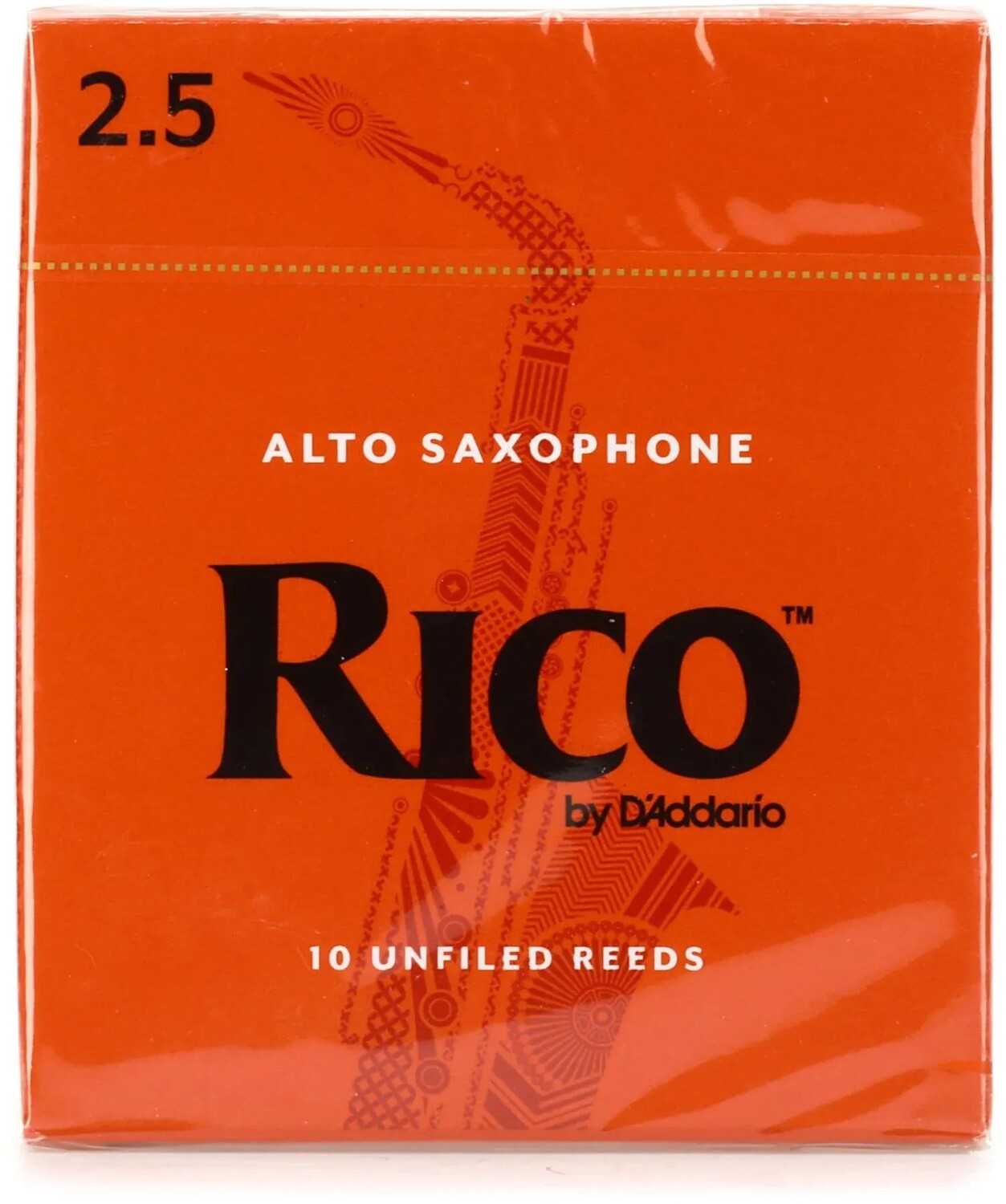 

D'Addario RJA1025 — трости для саксофона альт Rico — 2,5 шт. (10 шт. в упаковке)