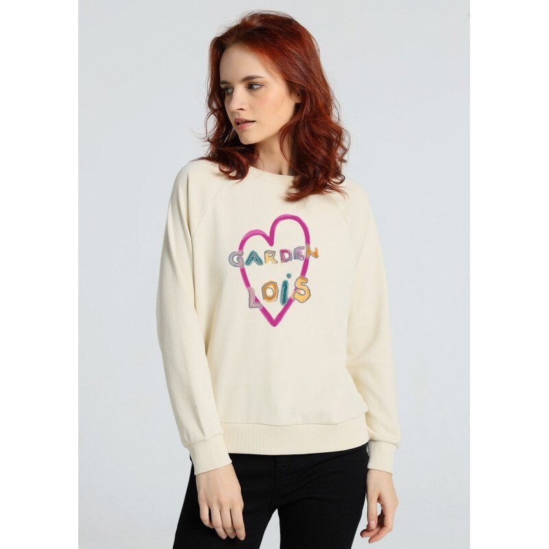 

Толстовка Lois Jeans 132957-46435-2265, белый