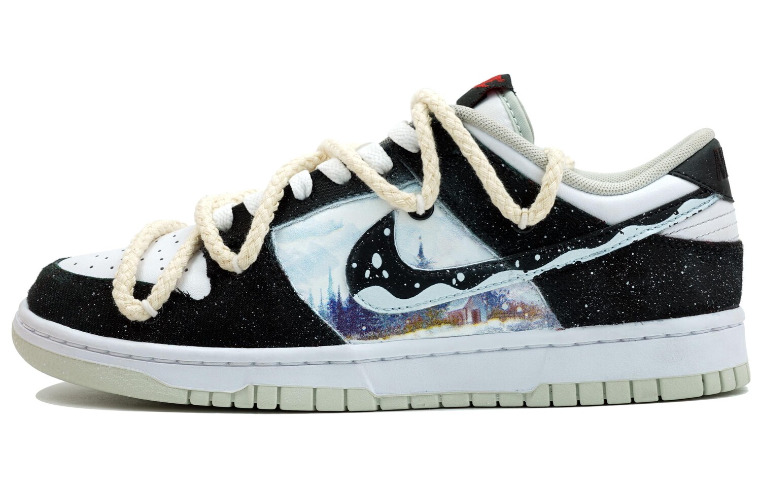 

Мужские кроссовки для скейтбординга Nike Dunk Low, White