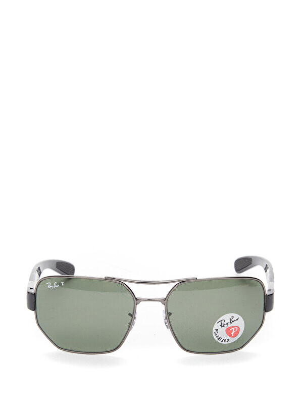 

Серые солнцезащитные очки квадратной формы Ray-Ban