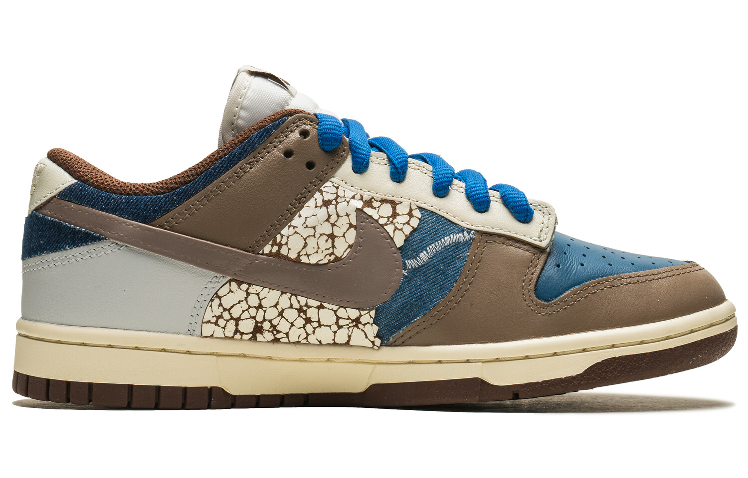 

Кроссовки Nike Dunk Skateboarding Shoes Men Low-top Brown, черный