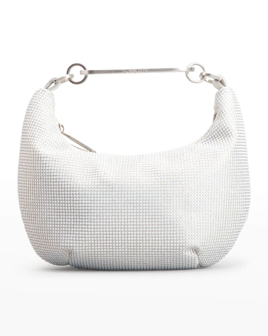

Сумка Paperclip со стразами и ручкой сверху Off-White
