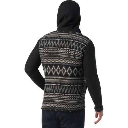 

Флисовая толстовка Hudson Trail мужская Smartwool, цвет Black Fairisle