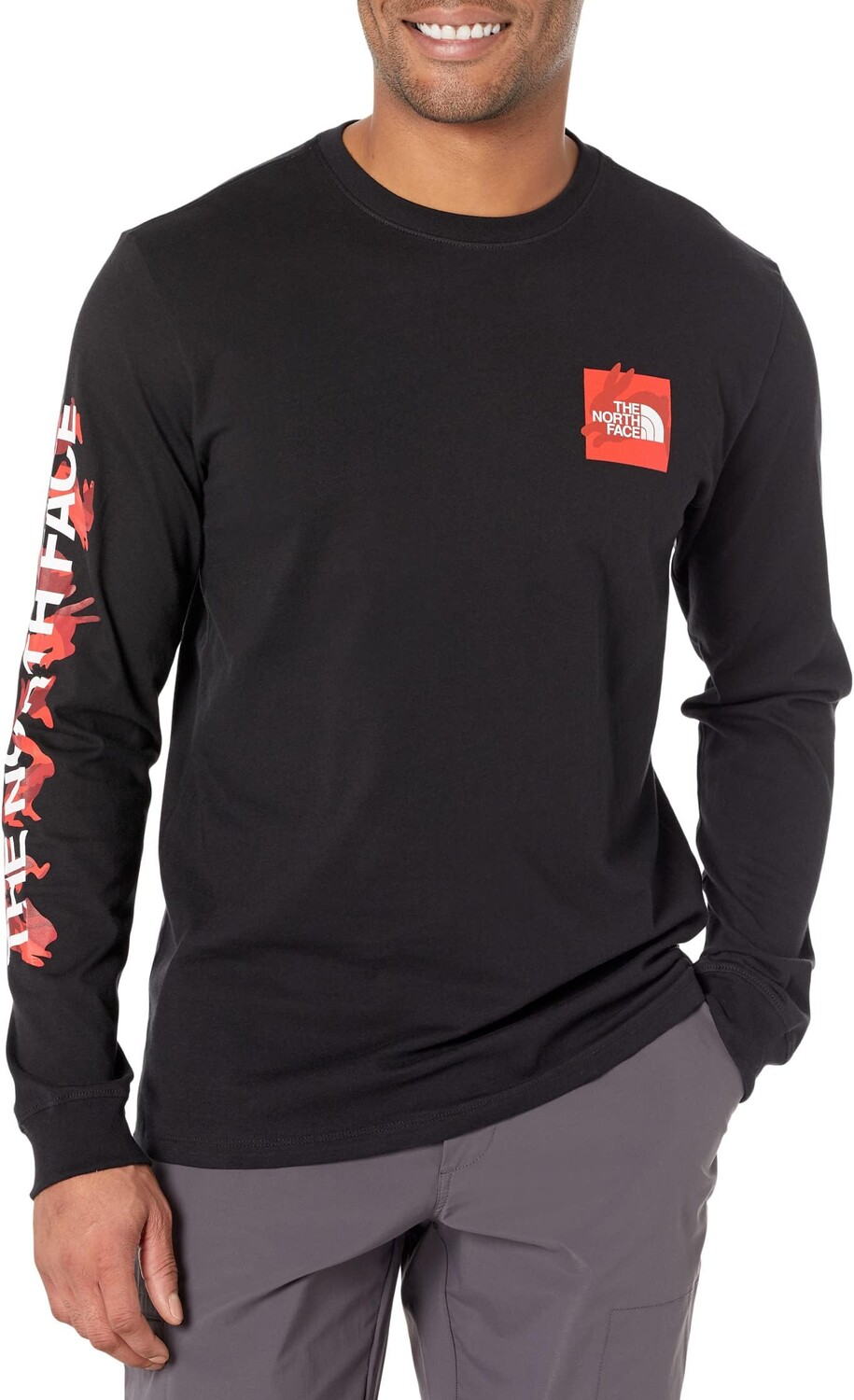 

Футболка с длинным рукавом в честь Лунного Нового года The North Face, цвет TNF Black