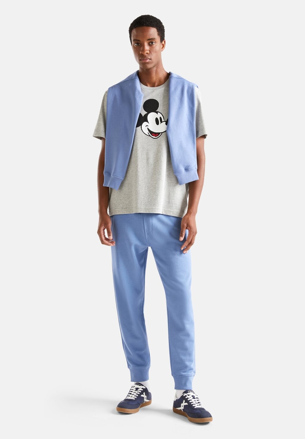 

Футболка с принтом United Colors of Benetton, серый
