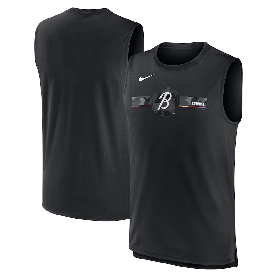 

Майка Nike Baltimore Orioles, черный
