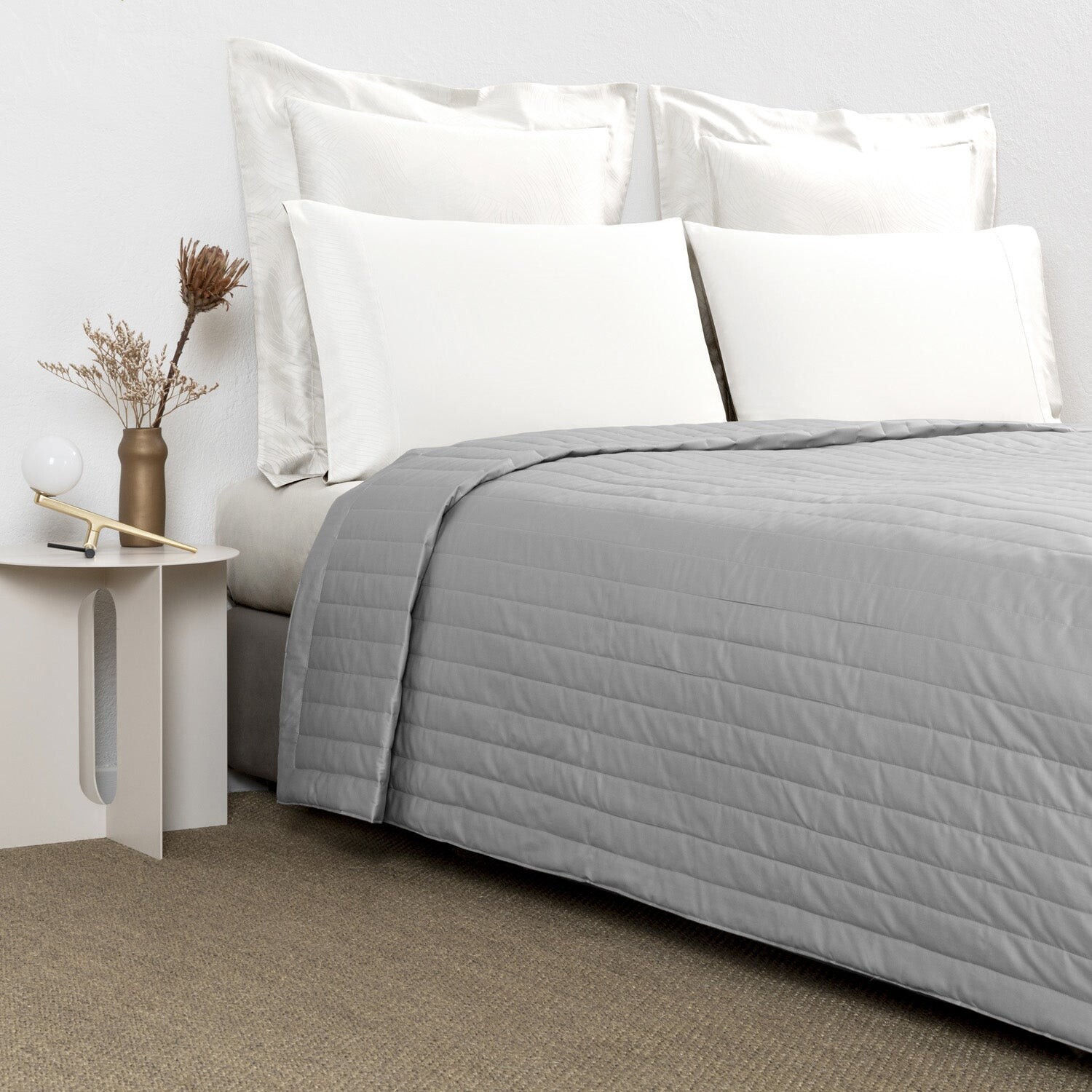 

Вертикальное легкое одеяло Frette, цвет Pearl Grey
