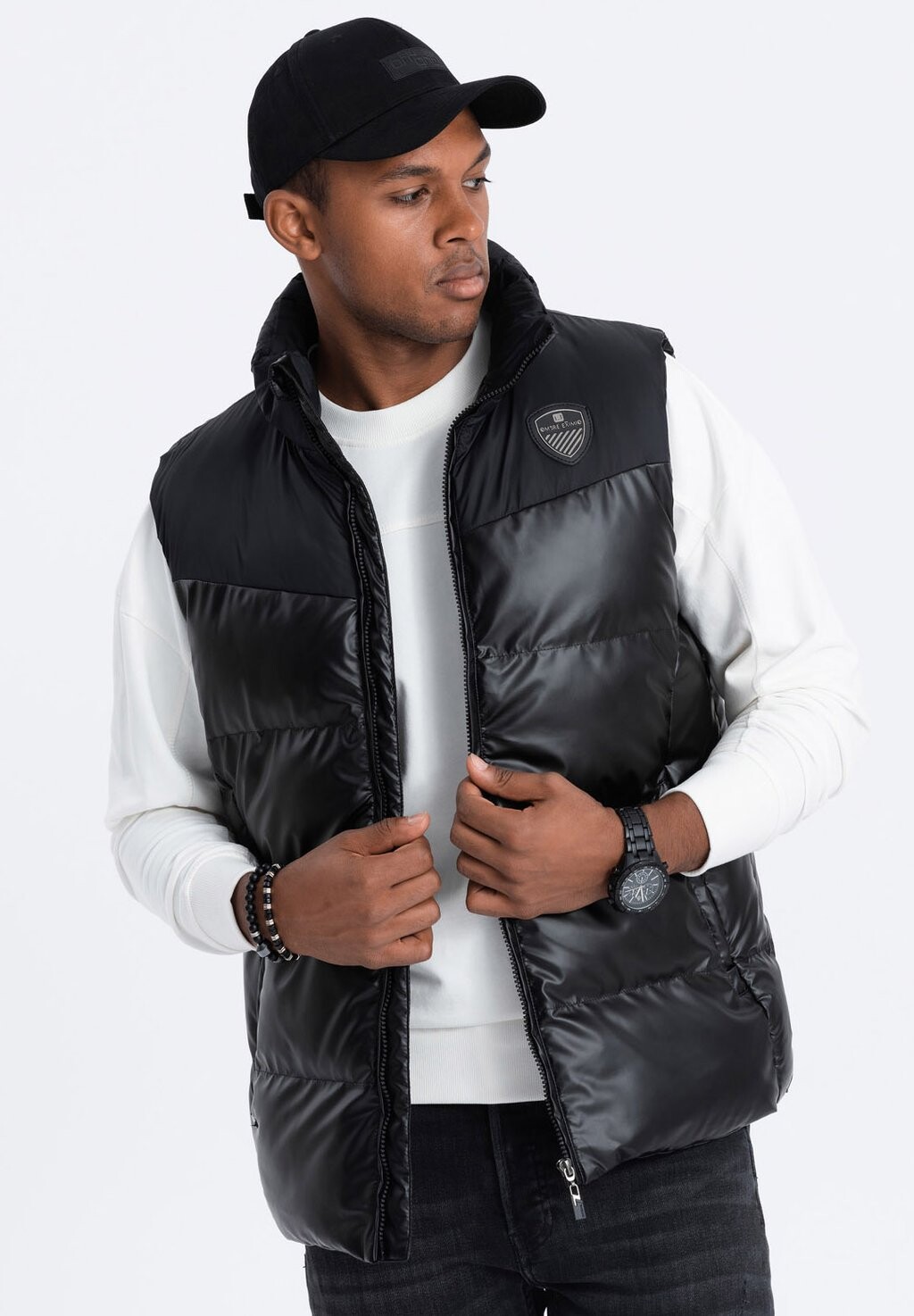 

Жилет SLEEVELESS QUILTED Ombre, цвет black