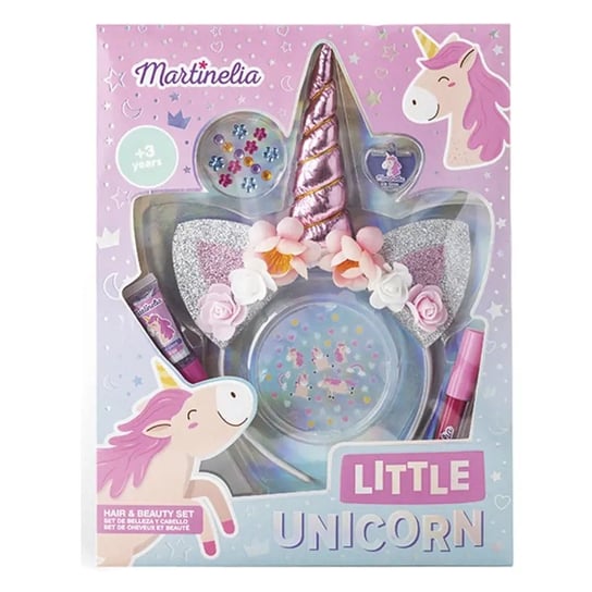 Набор косметики, 4 шт. Martinelia, Little Unicorn набор детской декоративной косметики с косметичкой martinelia little unicorn beauty set
