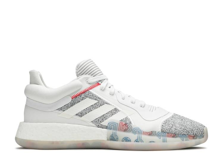 

Кроссовки Adidas MARQUEE BOOST LOW 'FOOTWEAR WHITE', белый, Белый;серый