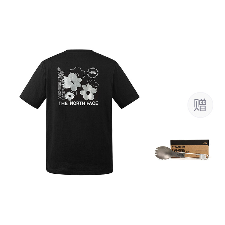 

Футболка City Outdoor Collection Unisex Cosmic Black The North Face, черный