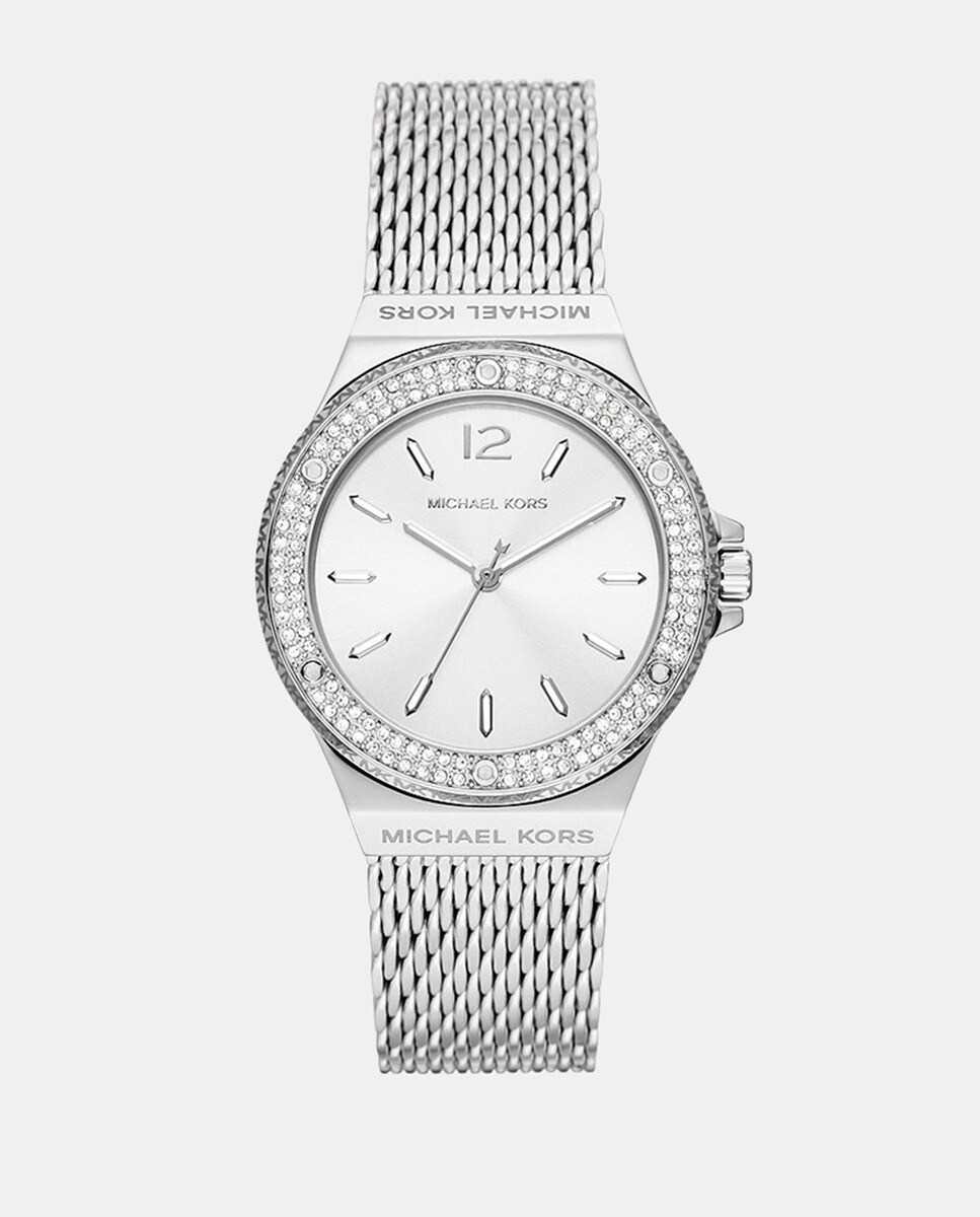 Lennox MK7337 стальные женские часы Michael Kors, серебро фотографии