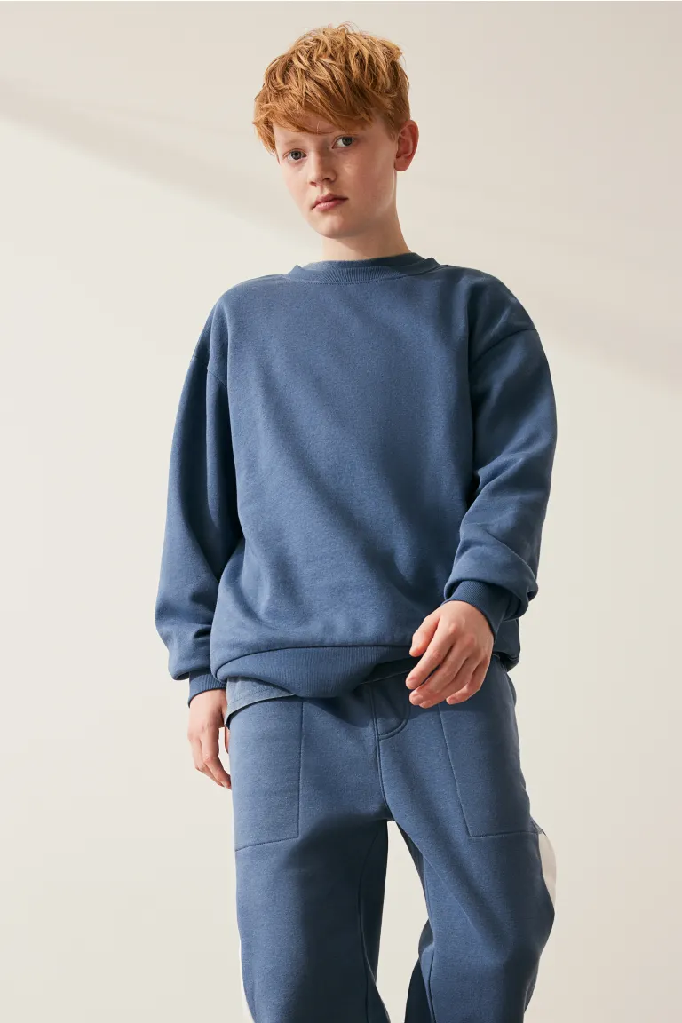 

Джоггеры с колор-блоками H&M, белый