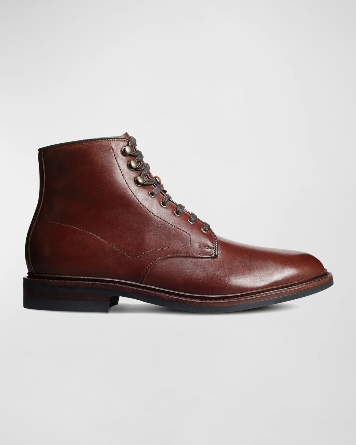 

Мужские кожаные ботинки Хиггинс на шнуровке Allen Edmonds, цвет Chili