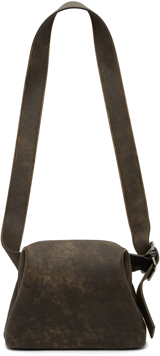 Коричневая мини-сумка Brot , цвет Vintage brown Osoi