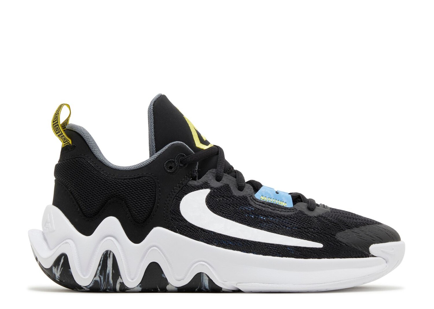 

Кроссовки Nike Giannis Immortality 2 Gs 'Black White', черный