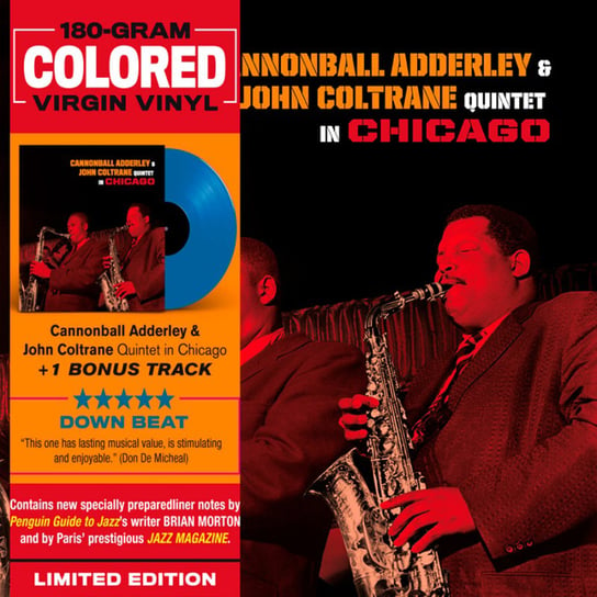 Виниловая пластинка Adderley Cannonball - In Chicago (Limited Edition) (синий винил)
