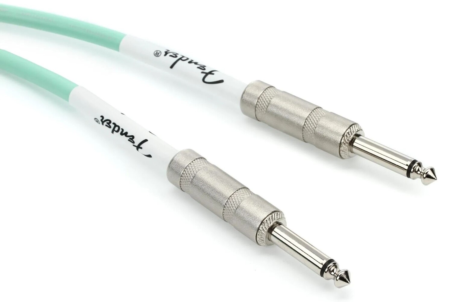 

Fender 0990510058 Оригинальная серия, прямой инструментальный кабель — 10 футов Surf Green