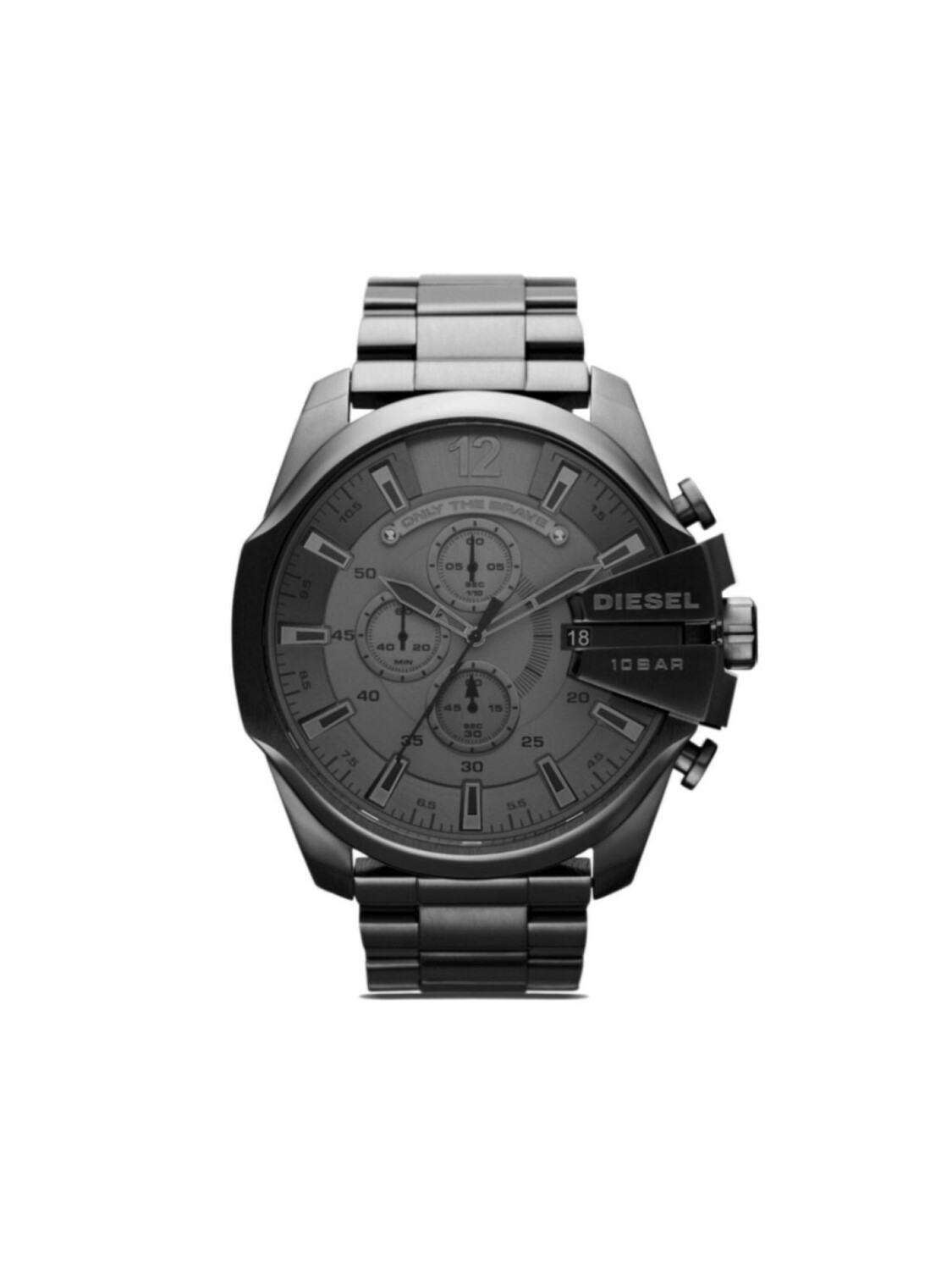 

Наручные часы Dz4282 Mega Chief Chronograph 54 мм Diesel, серый