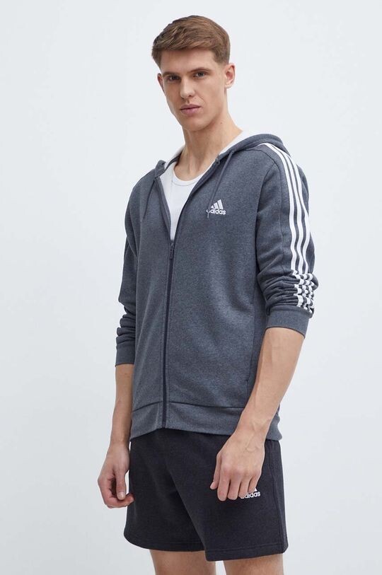 

Толстовка с капюшоном adidas, серый