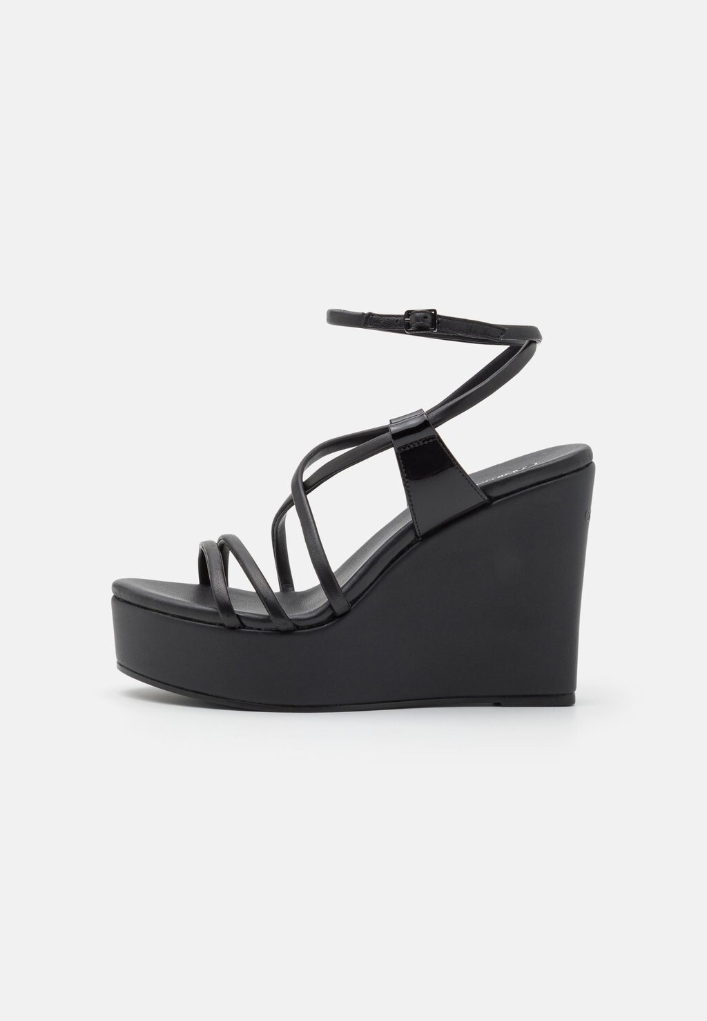 

Сандалии на высоком каблуке WEDGE Calvin Klein, цвет black