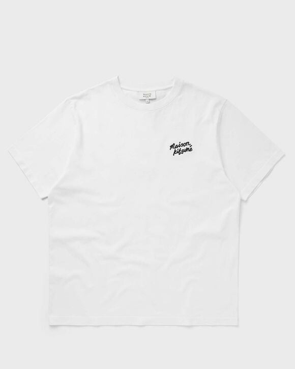 

Футболка Maison Kitsune Maison Kitsune Handwriting Comfort Tee-Shirt, белый/черный