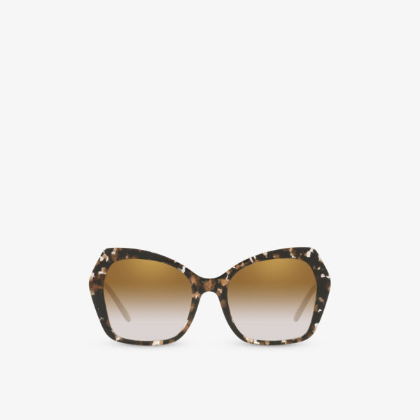Солнцезащитные очки dg4399 в ацетатной оправе-бабочке Dolce & Gabbana, желтый