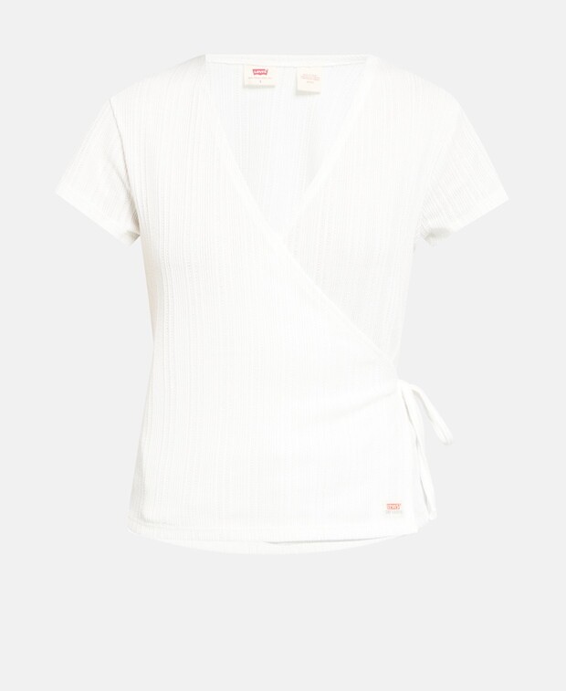

Блузка с запахом Levi's, цвет Wool White