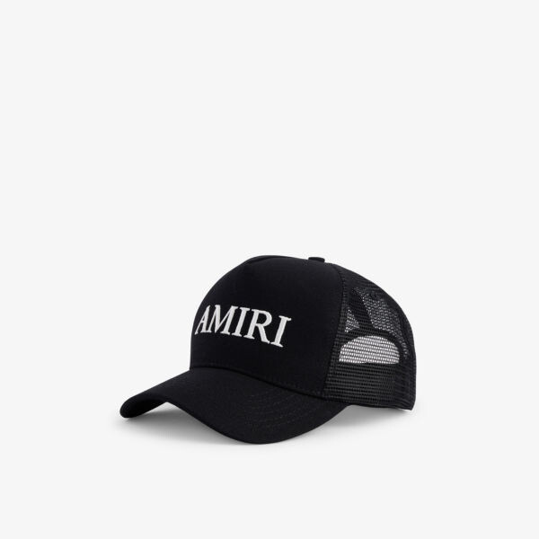 

Бейсболка Trucker из хлопка с сетчатыми панелями Amiri, черный