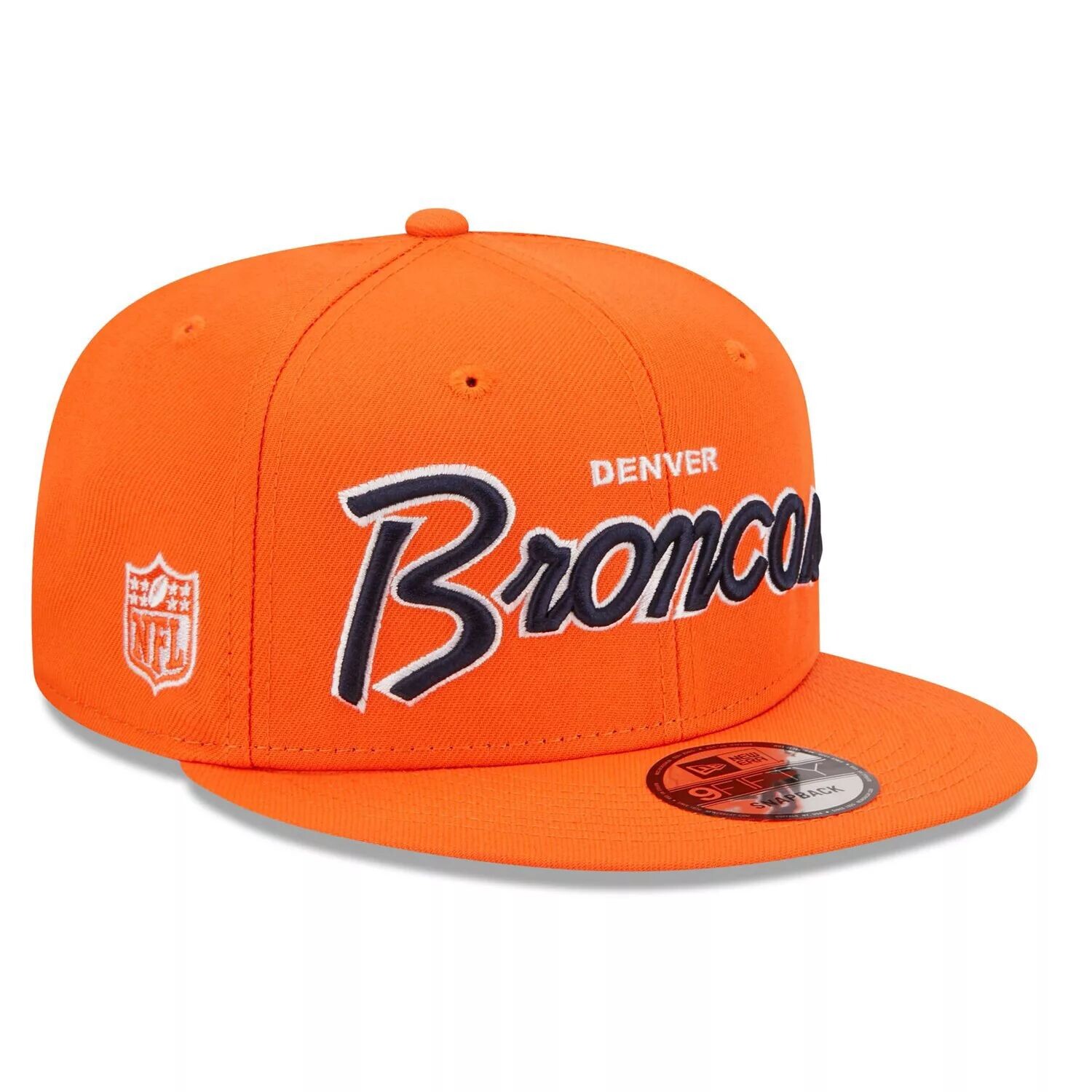 

Мужская бейсболка New Era Orange Denver Broncos Script 9FIFTY Snapback