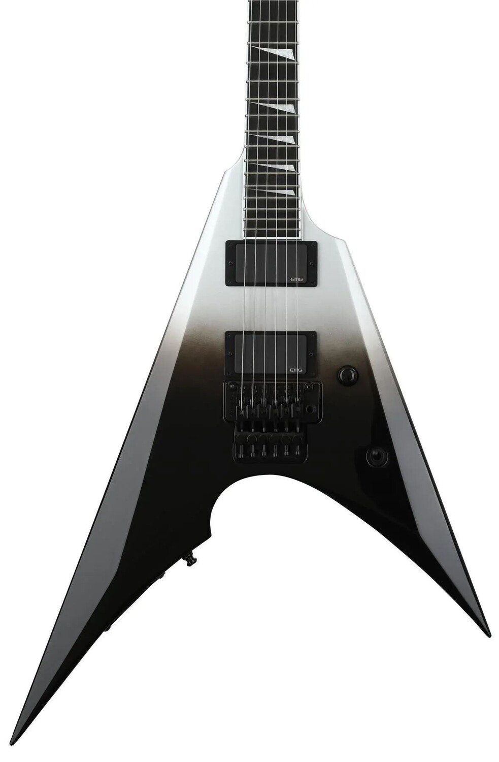 

ESP E-II Arrow — черный, серебристый с выцветанием