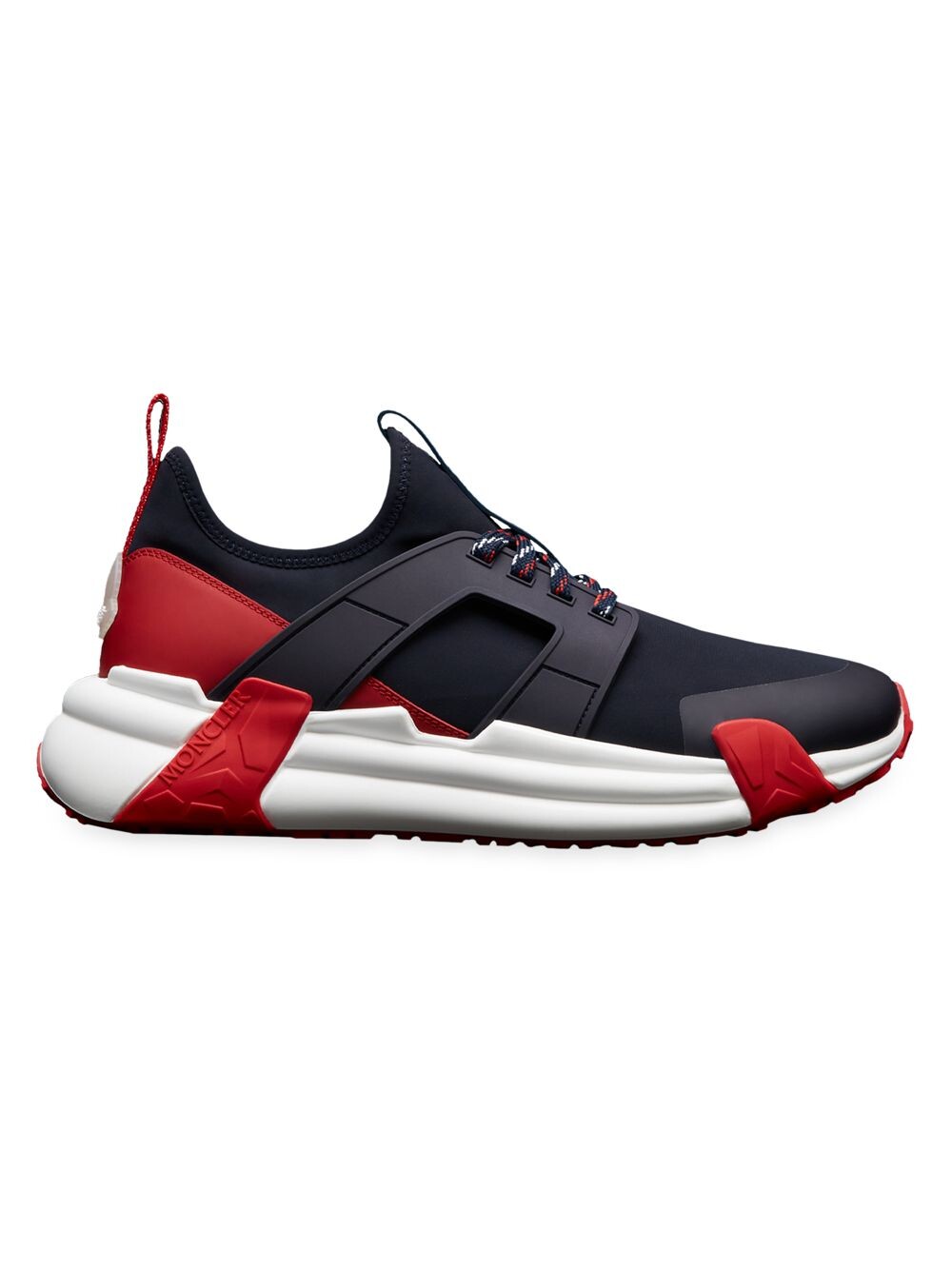

Кроссовки Moncler Lunarove Low Top, темно-синий/красный