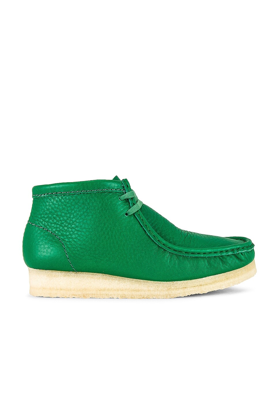 

Ботинки Clarks Wallabee, цвет Cactus Green