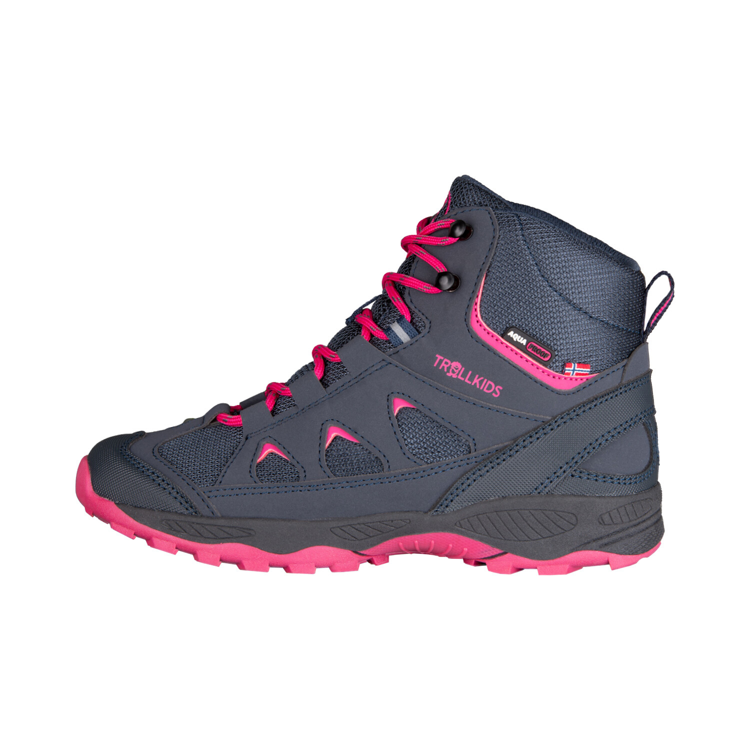 

Кроссовки Trollkids Winterschuh Femund, цвет Marine/Magenta, Серый