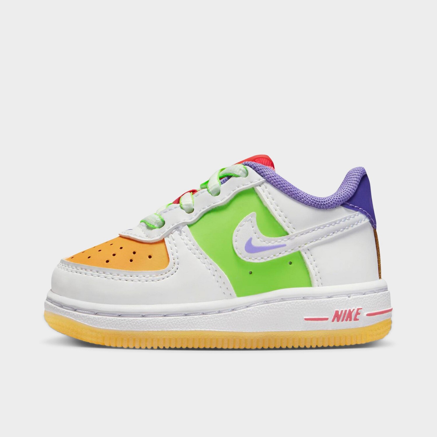 

Детская повседневная обувь Nike Air Force 1 LV8 для малышей, белый