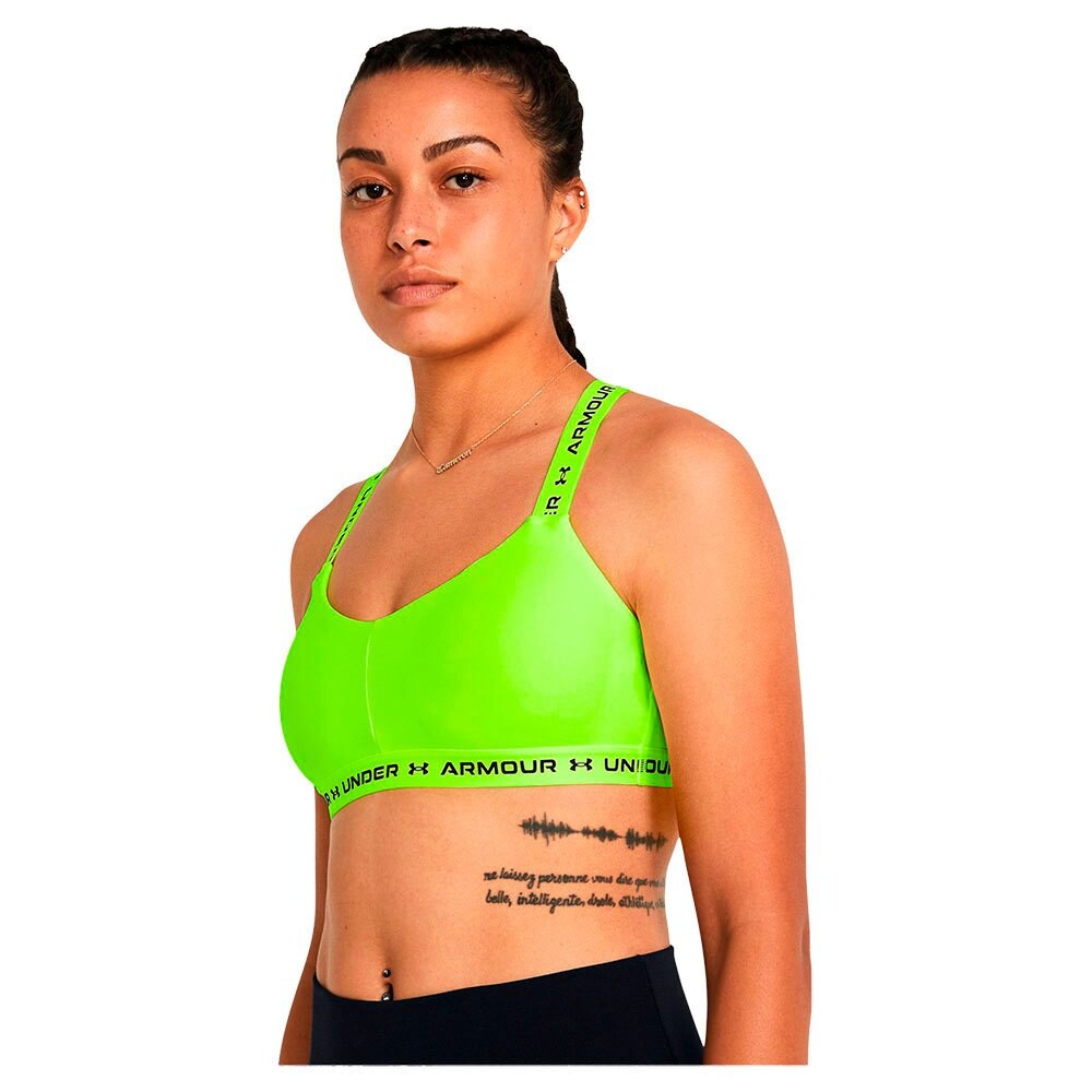 

Спортивный бюстгальтер Under Armour Crossback, желтый