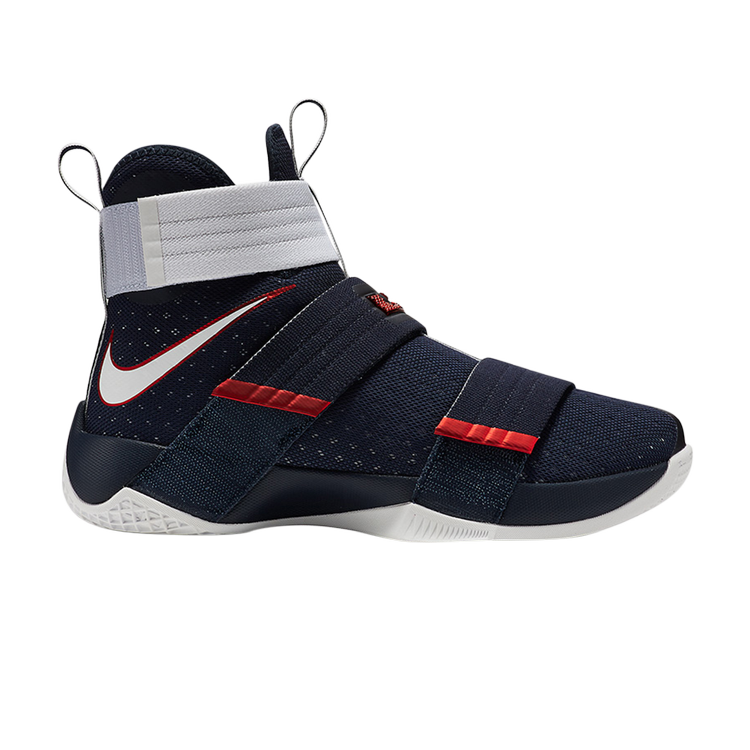Кроссовки Nike LeBron Soldier 10 'USA', синий