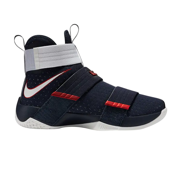 цена Кроссовки Nike LeBron Soldier 10 'USA', синий