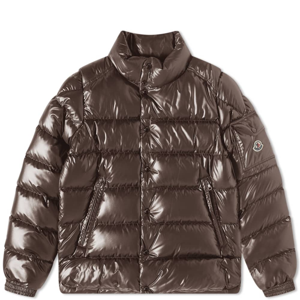 Утепленная куртка Moncler Lule, коричневый