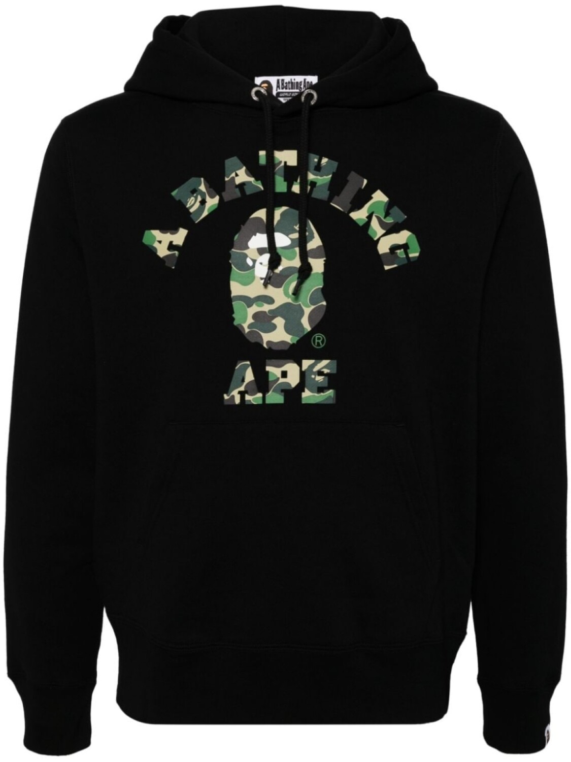 

A BATHING APE худи с логотипом, черный