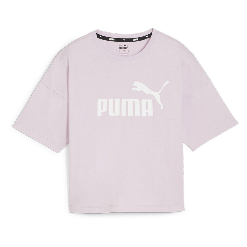 

Футболка с коротким рукавом Puma Ess Cropped Logo, фиолетовый