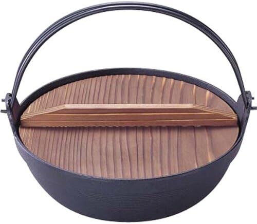 

Кастрюля Southern Ironware Hururi глубокий 36 см Yakifu 21013 Iwachu, Black