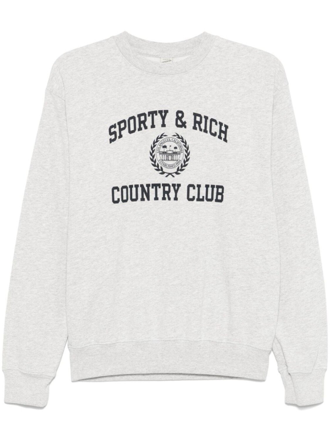 

Sporty & Rich толстовка Varsity Crest, серый