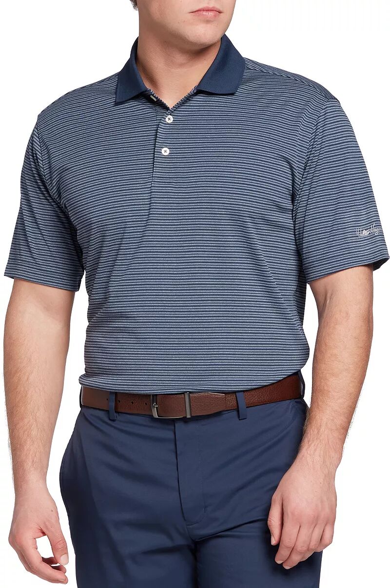 Мужская футболка-поло для гольфа в полоску Walter Hagen Essentials
