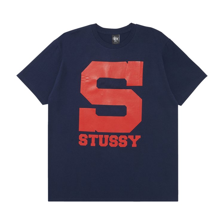 Футболка Stussy S 'Navy', синий