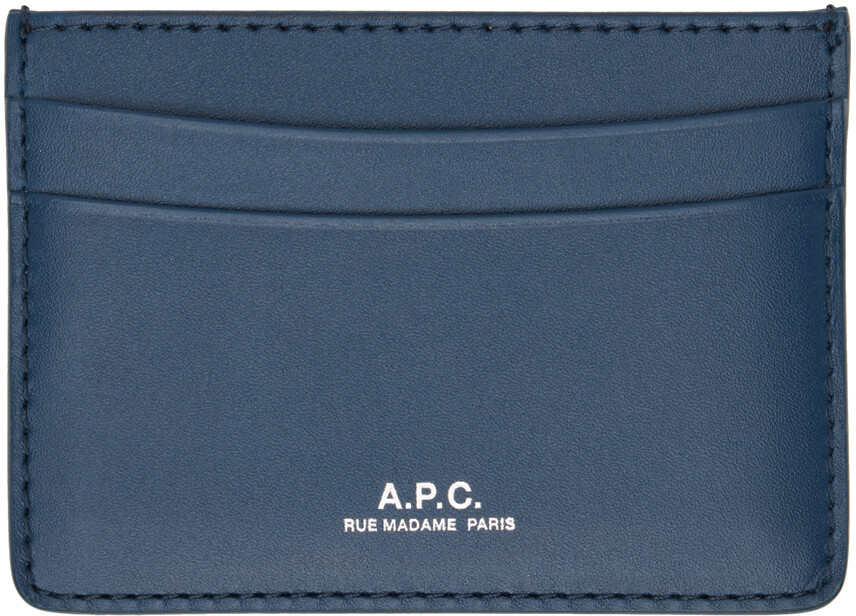 

Темно-синий визитница Andre A.P.C.